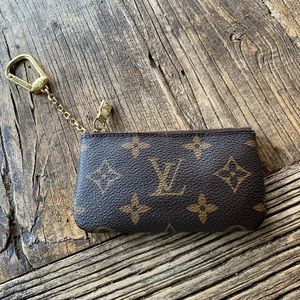 Louis Vuitton cardholder keychain